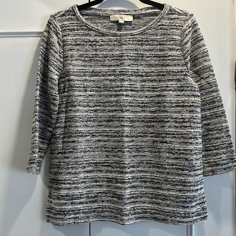 Ann Taylor Loft cotton blend sweater. Size S.  EUC